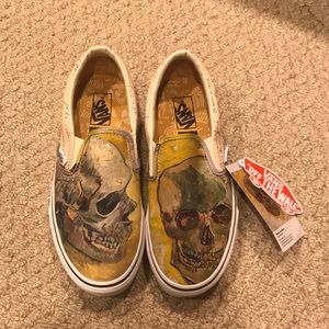 NWT Van Gogh vans slip on size 7.5